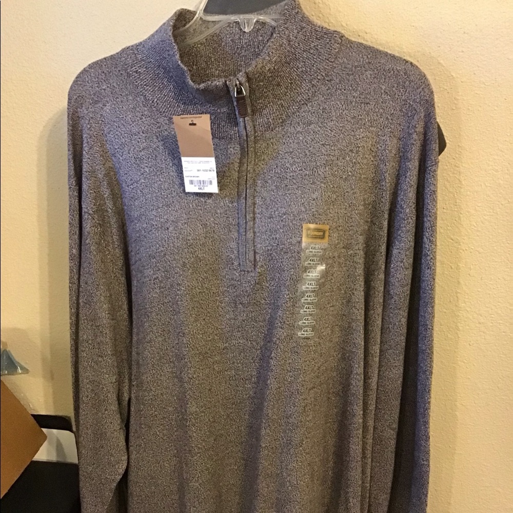 Long sleeve pullover men’s 4XLT by foundary